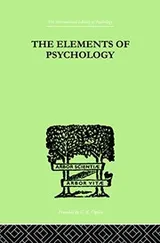 Cover of Elements of Psychology