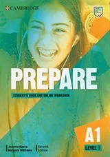 Cover of Prepare Level 1 Student's Book with Online Workbook
