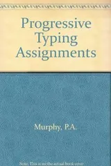 Cover of Progressive typing assignments