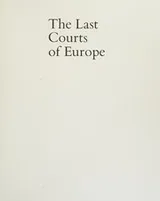 Cover of Last courts of Europe