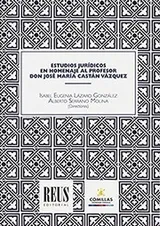Cover of Estudios jurídicos en homenaje al profesor don José María Castán Vázquez