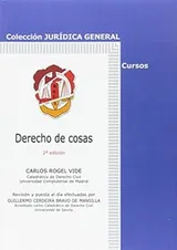 Cover of Derecho de cosas