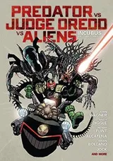 Cover of Predator vs Judge Dredd vs Aliens