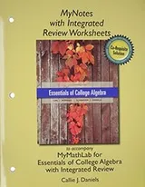 Cover of Essentials of College Algebra with Integrated Review, Books a la Carte Edition, Plus MyMathLab Student Access Card and Worksheets