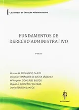 Cover of Fundamentos de derecho administrativo