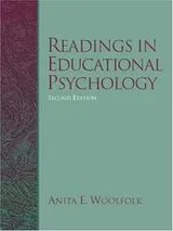 Cover of Readings in educational psychology