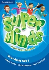 Cover of Super Minds American English Level 1 Class Audio CDs