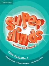 Cover of Super Minds American English Level 3 Class Audio CDs