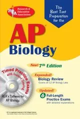 Cover of The best test preparation for the AP biology exam