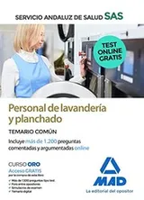Cover of Personal de Lavandería y Planchado del Servicio Andaluz de Salud. Temario común