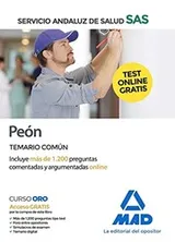 Cover of Peón del Servicio Andaluz de Salud. Temario común