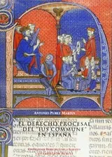 Cover of Derecho Procesal del "Ius Commune" en España, El