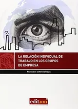 Cover of La Relación Individual de Trabajo en los Grupos de Empresa