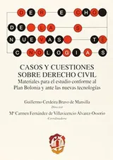 Cover of Casos y cuestiones sobre Derecho civil
