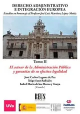 Cover of Derecho Administrativo e integración europea : Tomo II