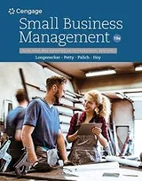 Cover of MindTap for Longenecker/Petty/Palich/Hoy's Small Business Management