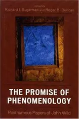 Cover of Promise of phenomenology