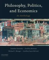 Cover of Philosophy, Politics, and Economics