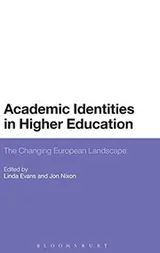 Cover of Academic identities in higher education