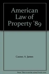 Cover of American Law of Property '89