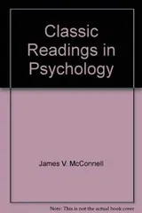 Cover of Classic readings in psychology