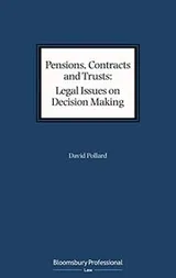 Cover of Pensions, Contracts and Trusts