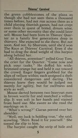 Cover of Thieves' Carnival/the Jewel of Bas (Science Fiction Double, No 22)
