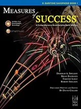 Cover of Measures of Success e-Flat Baritone Saxophone Book 1