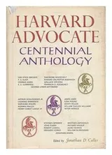 Cover of The Harvard Advocate Centennial Anthology
