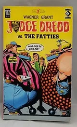 Cover of Judge Dredd Versus the Fatties