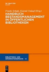 Cover of Handbuch Bestandsmanagement in Öffentlichen Bibliotheken