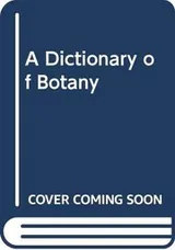 Cover of Dictionary of Botany