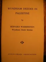 Cover of Wyndham Deedes in Palestine