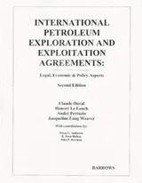 Cover of International Petroleum Exploration and Exploitation Agreements