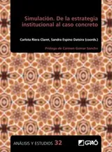 Cover of Simulación. De la estrategia institucional al caso concreto