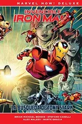 Cover of Marvel now! deluxe invencible iron man 5. la búsqueda de tony stark