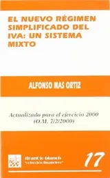 Cover of El nuevo régimen simplificado del IVA, un sistema mixto