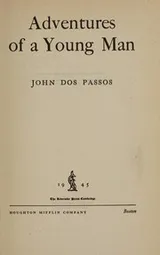Cover of Adventures of a young man