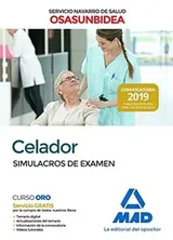 Cover of Celador del Servicio Navarro de Salud-Osasunbidea. Simulacros de examen