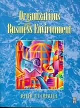 Cover of Organizations and the business environment