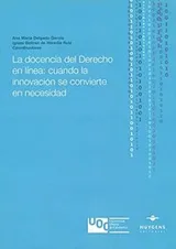 Cover of La docencia del Derecho en línea