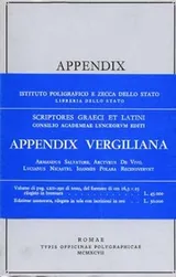 Cover of Appendix Vergiliana