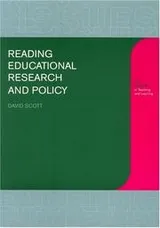 Cover of Reading Educational Research and Policy (Learning About Teaching)