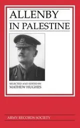 Cover of Allenby in Palestine