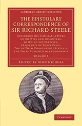 Cover of Epistolary Correspondence of Sir Richard Steele