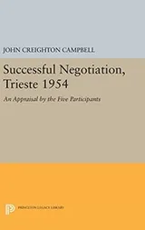 Cover of Successful Negotiation, Trieste 1954