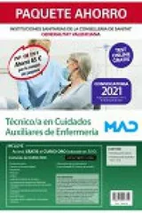 Cover of Paquete Ahorro Técnico/a en Cuidados Auxiliares de Enfermería Conselleria de Sanitat Generalitat Valenciana. Ahorra 65 €  1er envío