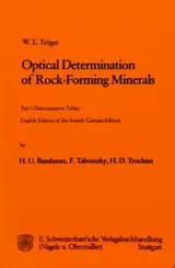 Cover of Optische Bestimmung der gesteinsbildenden Minerale