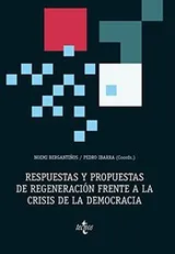 Cover of Respuestas y propuestas de regeneración frente a la crisis de la democracia
