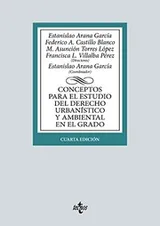 Cover of Conceptos para el estudio del Derecho urbanístico y ambiental en el grado